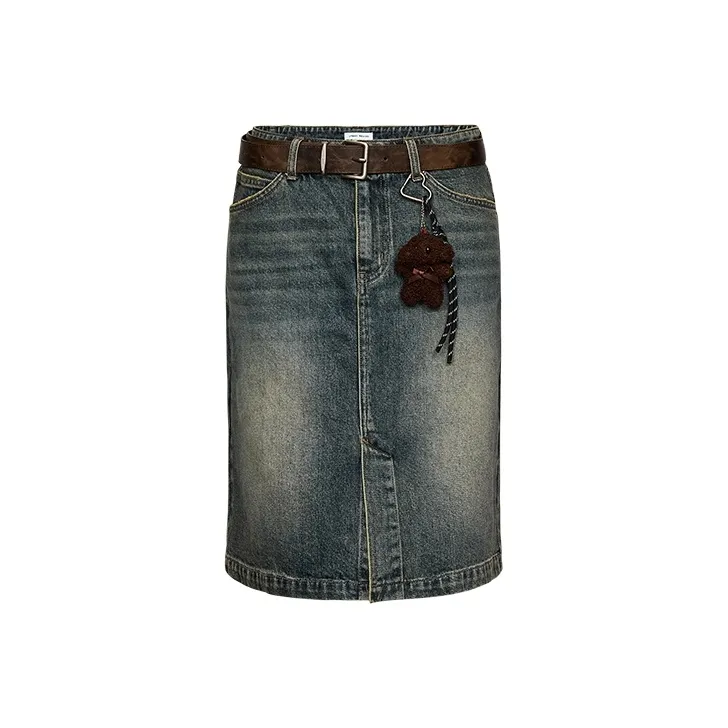 URBAN REVIVO Женские Джинсовые Короткие Юбки Женские