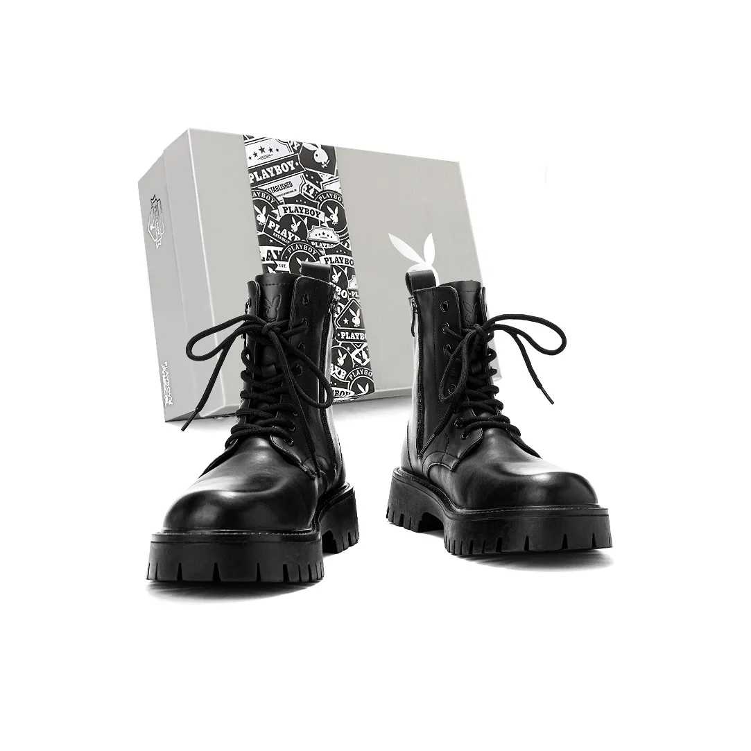PLAYBOY Collaboration ботинки Martin черного цвета коробка ограниченная серия мужской