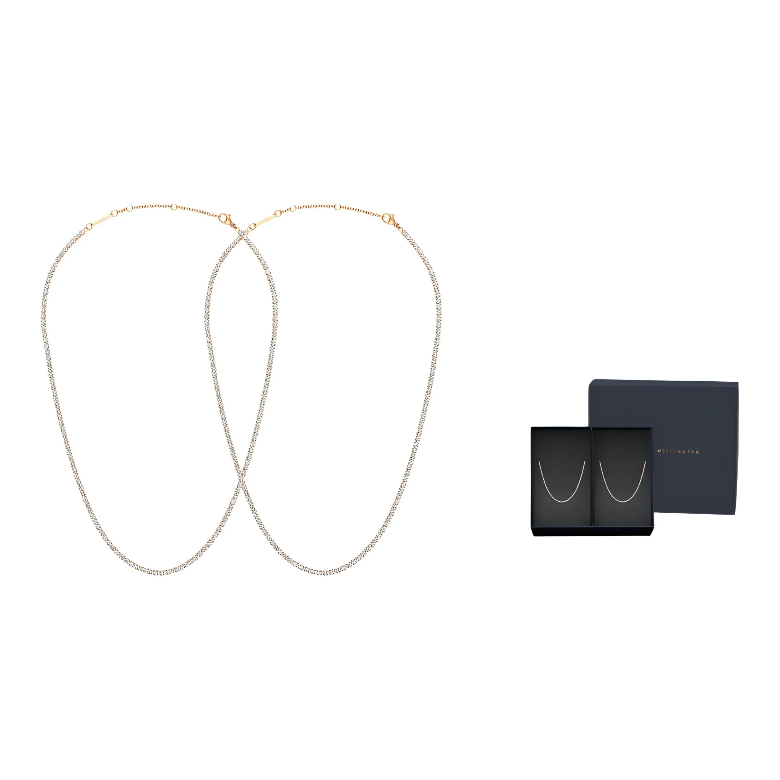 Daniel Wellington Alloy Starlight Tennis Necklace Unisex