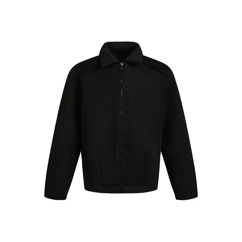 TONYBEAR Винтаж Кардиган Однотонный Премиум Feel Tailored Укороченный Куртка Мужской