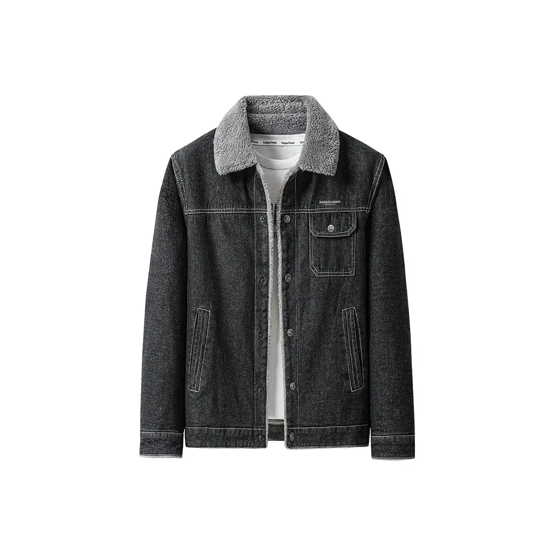 PIERRE CARDIN Одежда Пальто Деним Мужской