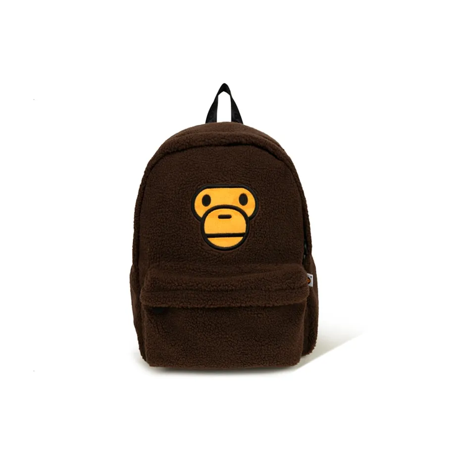BABY MILO STORE BY A BATHING APE Ткань Рюкзак Женские Коричневый