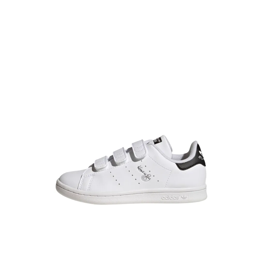 Adidas Originals Stan Smith Kermit Stan Smith Low Топ Детские Скейтбординги Белый Children Возраст 3-7 лет