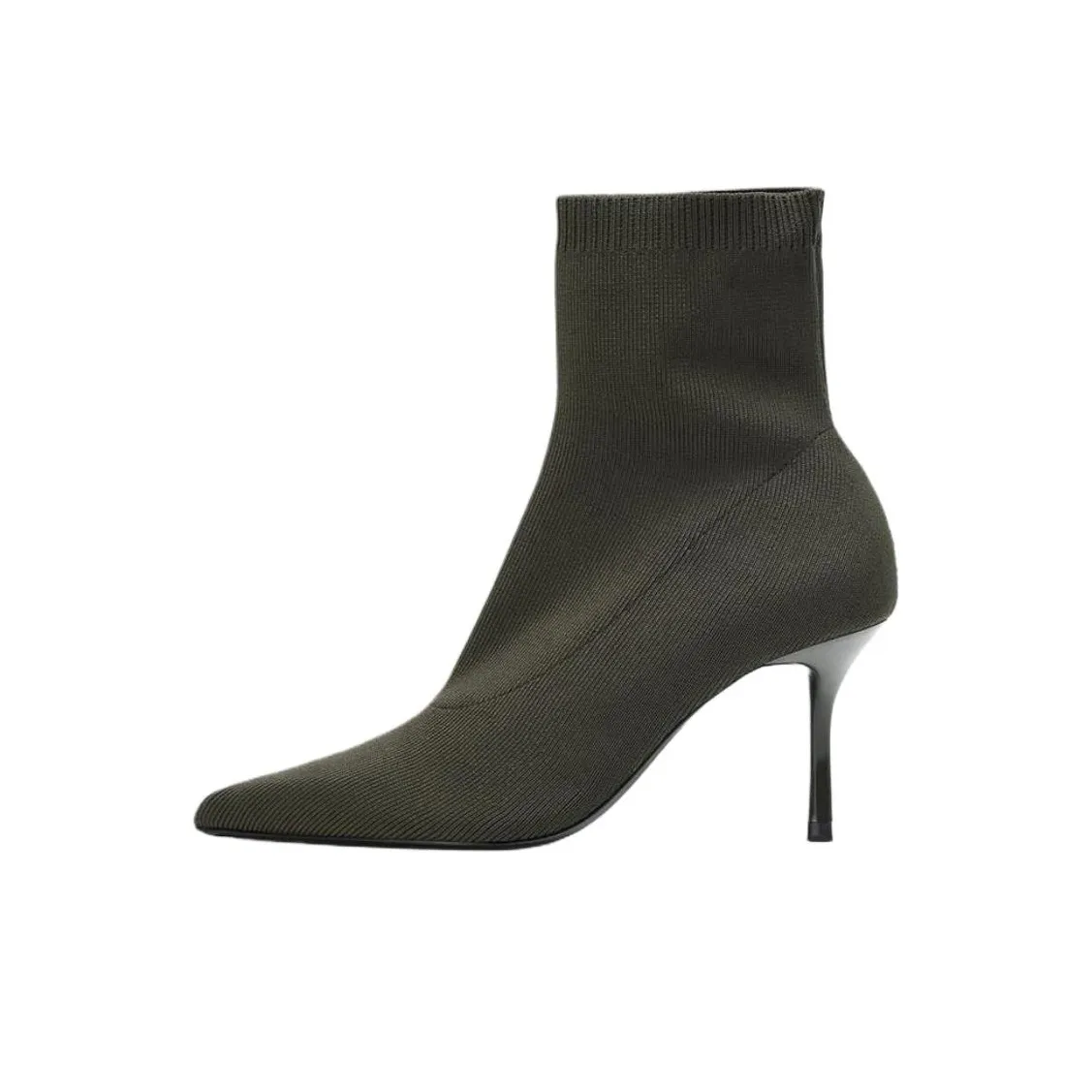 ZARA Ботильоны 6 см Женские Серые