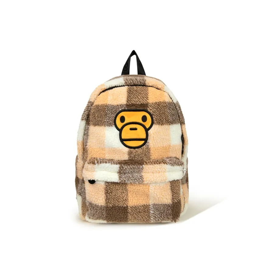BABY MILO STORE BY A BATHING APE Ткань Рюкзак Стандартный Женский Коричневый