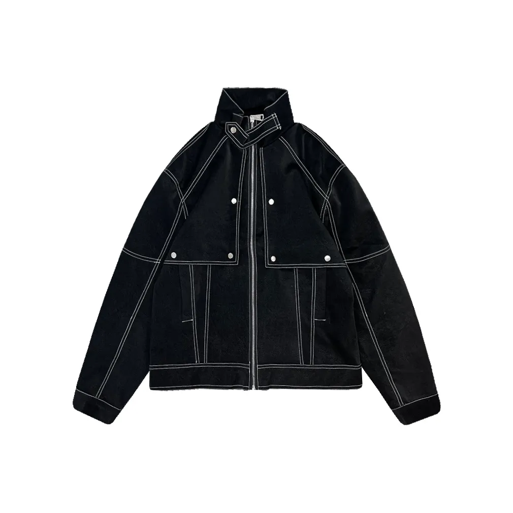 FRQ Черный Унисекс Кожаные куртки