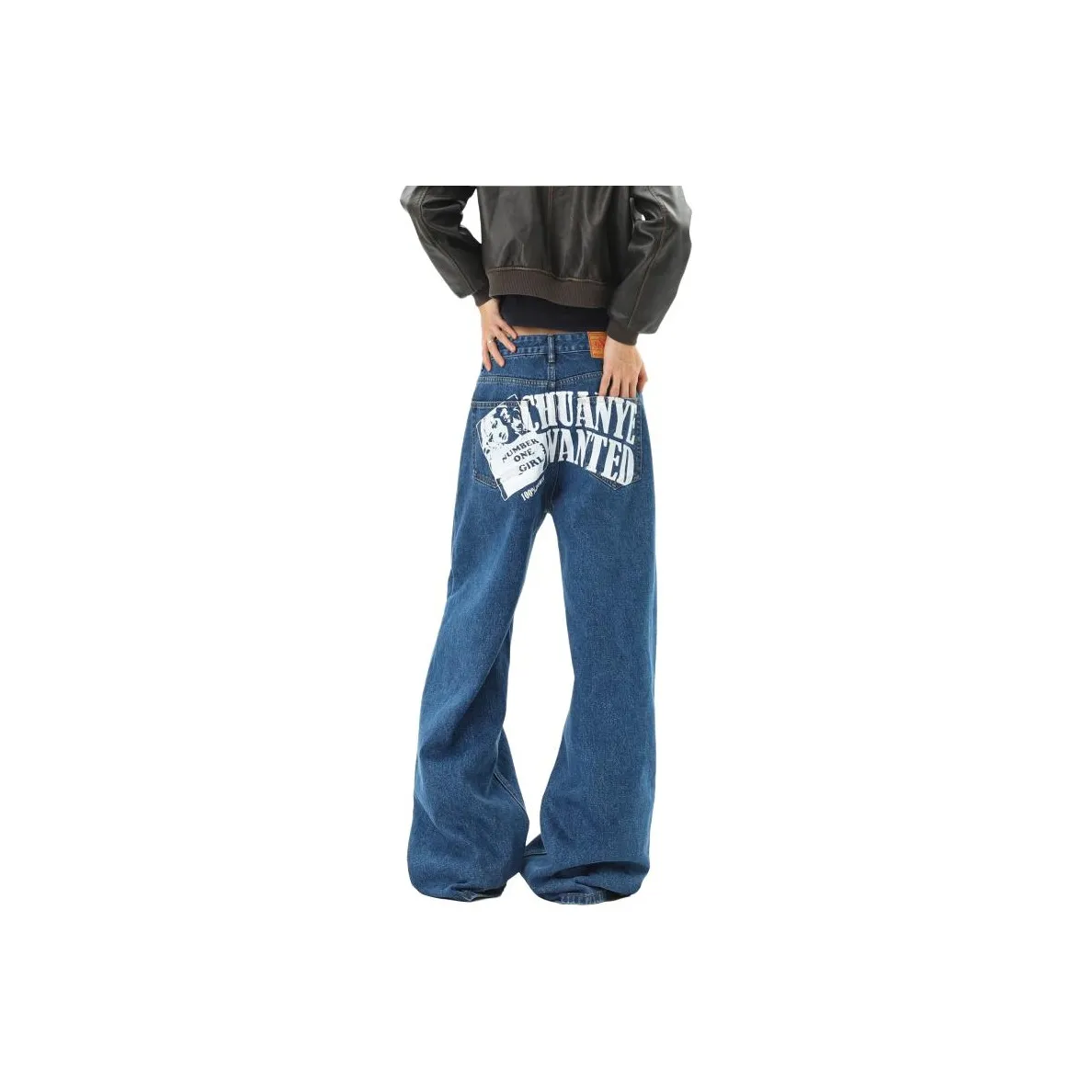 DOGANSON Темно-синий Унисекс Джинсы