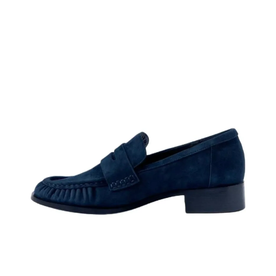 ZARA Лоферы 2,5 см Женские Синие