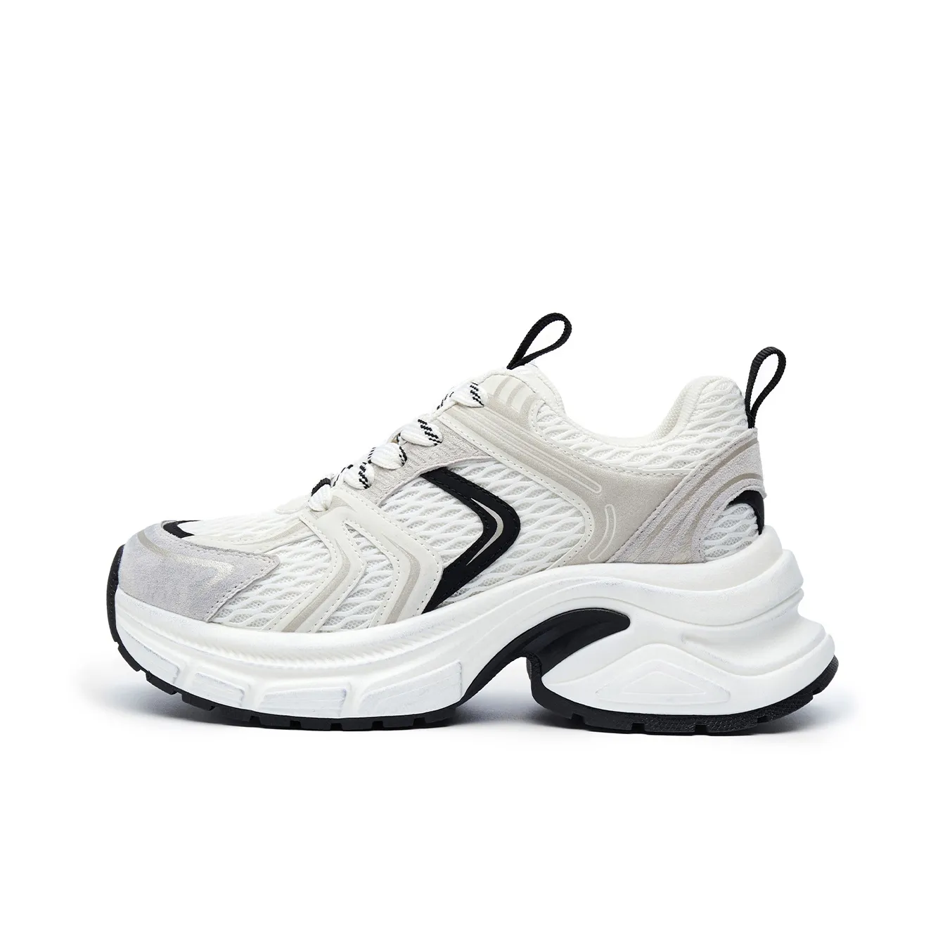 ELLE Платформа Обувь Белый Sneakers массивные подошвы Женские 2025 Женская обувь