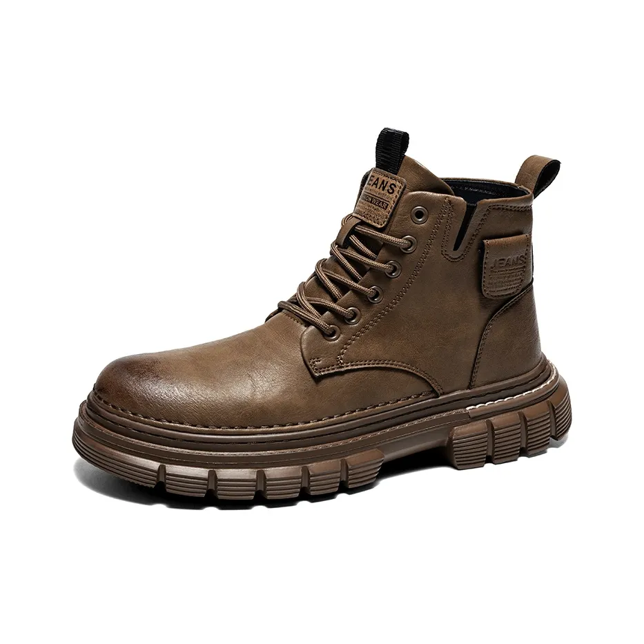 H2 Эксклюзивный Модный Мужская обувь Коммутирование Удобный Увеличение Высоты Обувь Мужской Мартин Ботин Мужской