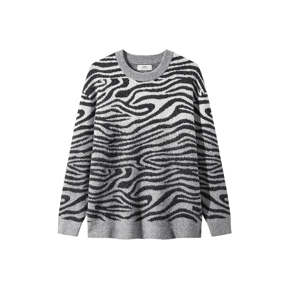 GXG Зебра с принтом Мужской Трикотаж