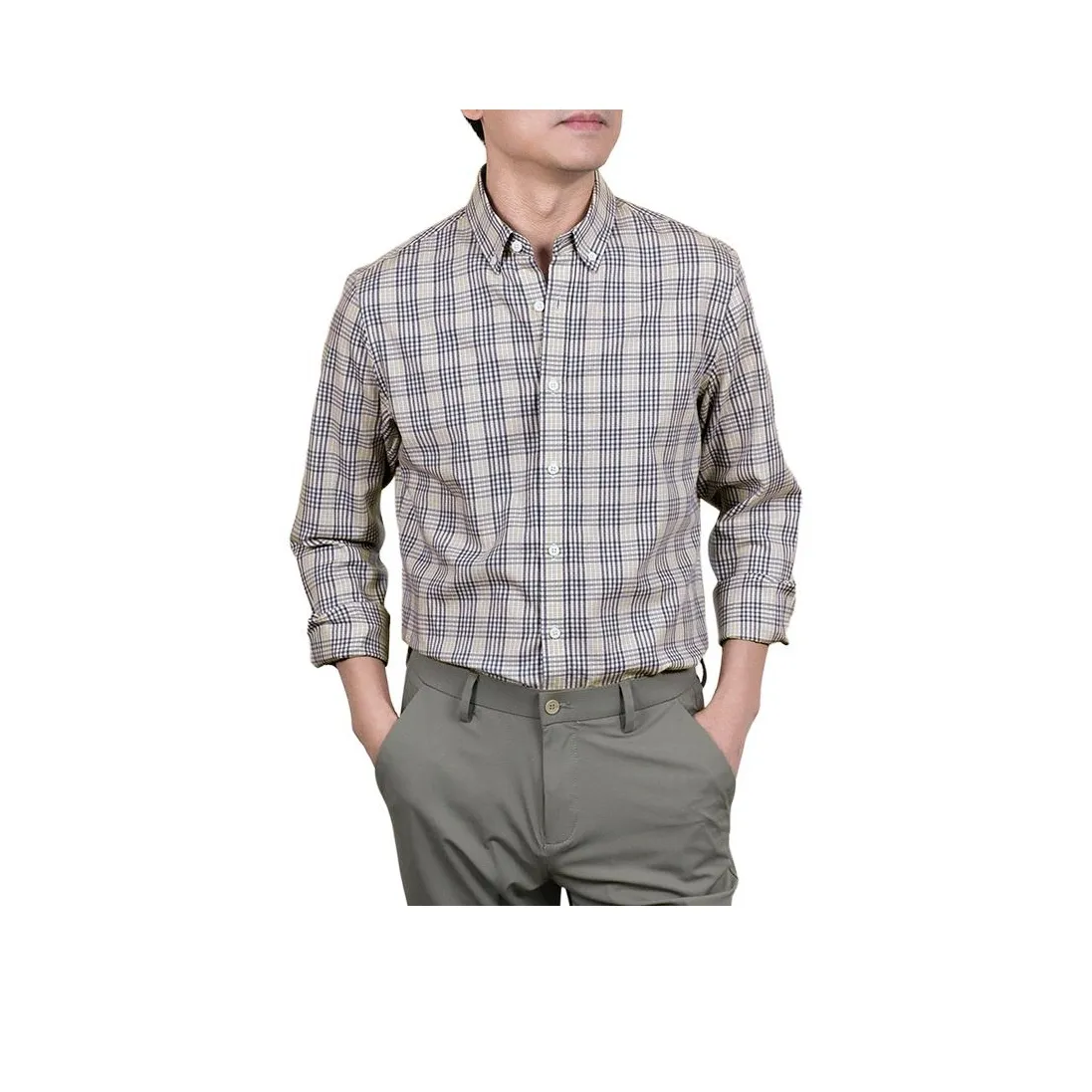 Square Man Also Stands Tall Рубашка Мужская