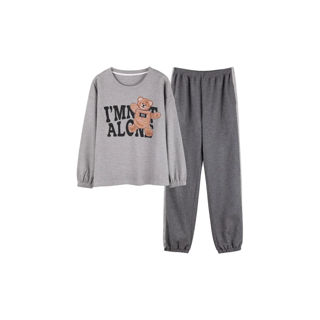 Pretty lady Серый Женский комплект пижам