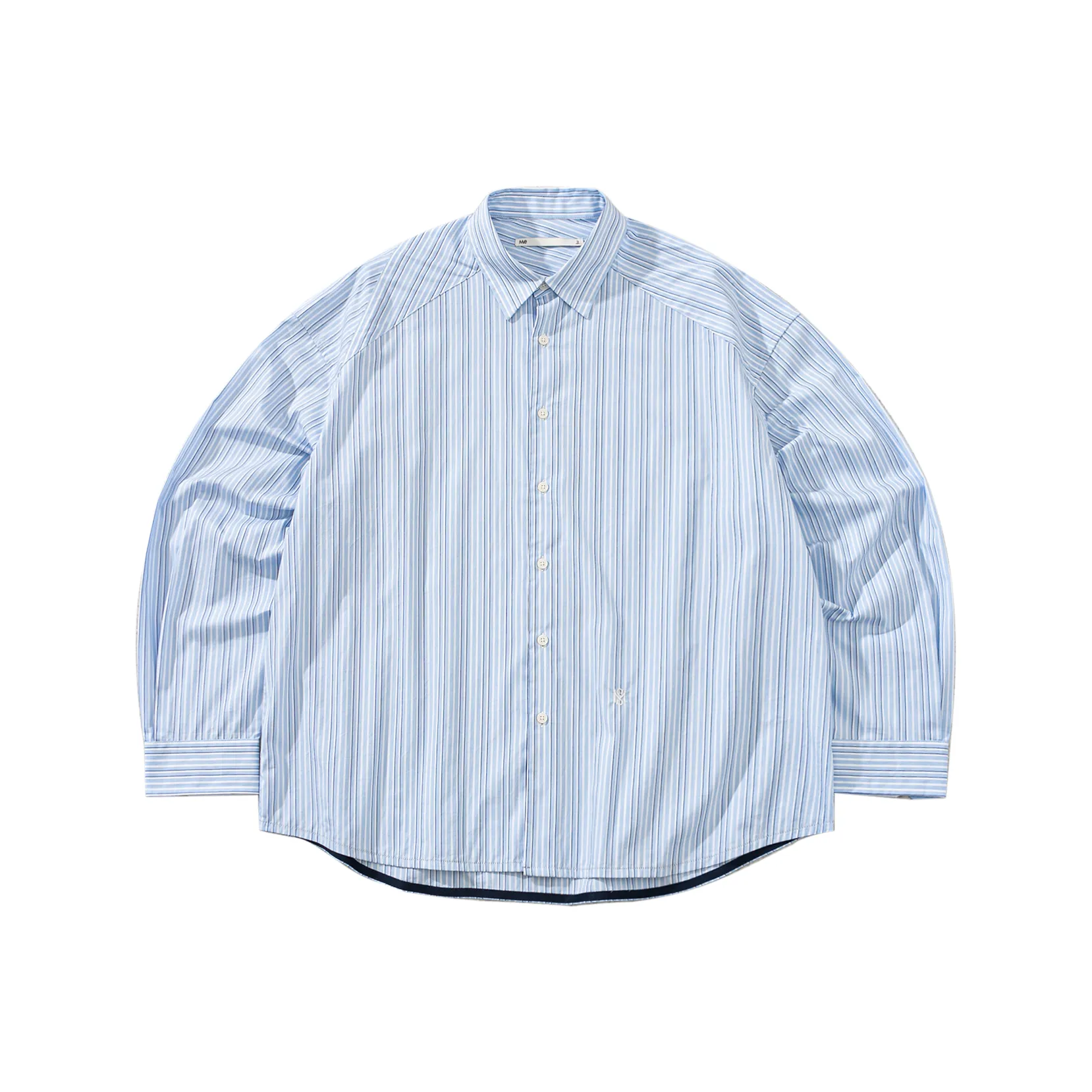 MASSULTI Белый Синий Унисекс Рубашки