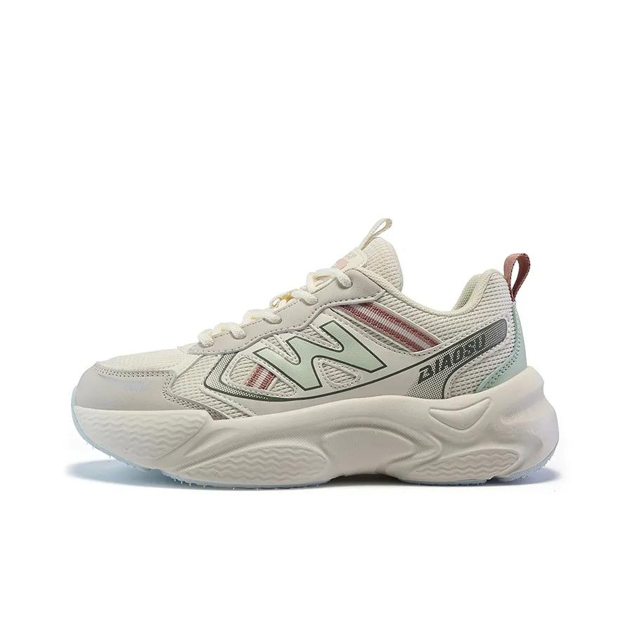 BEAR UNION Slip-resistant и устойчивые к истиранию покрытие Низкий топ Женские кроссовки с подошвой типа "толстая нога"