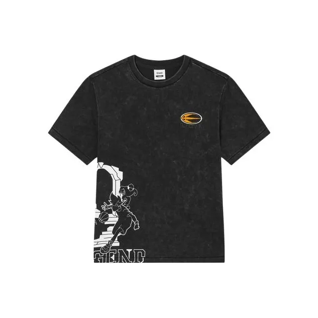 QIAODAN Черные Детские Футболки