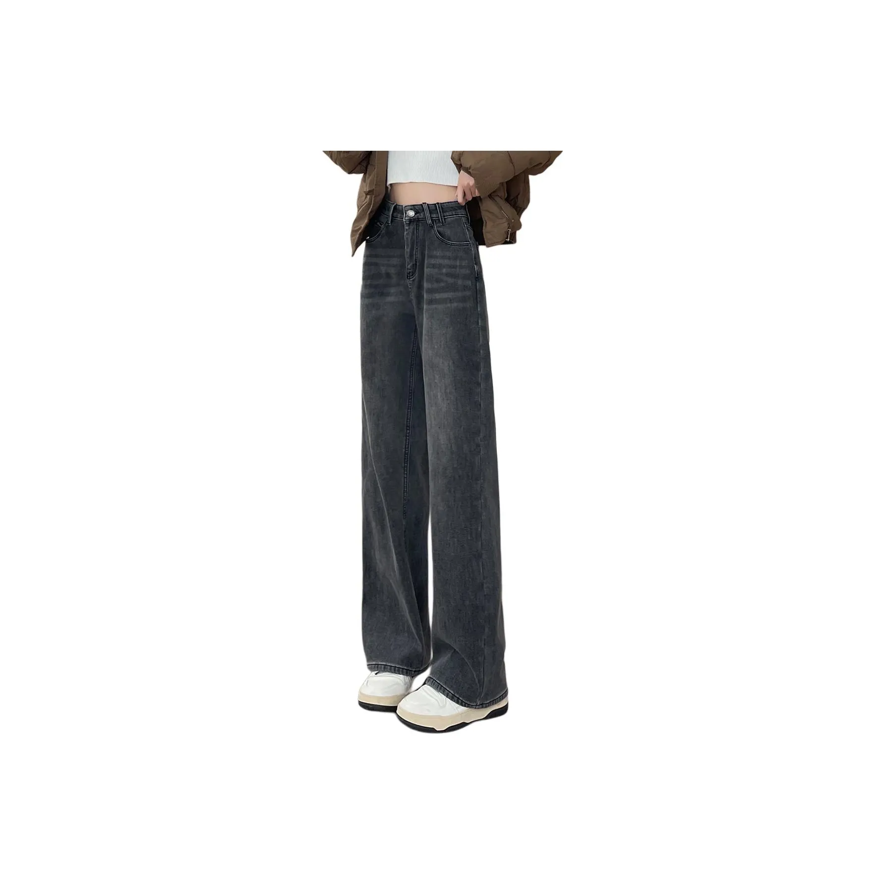 JEANSWEST Черные Женские Джинсы