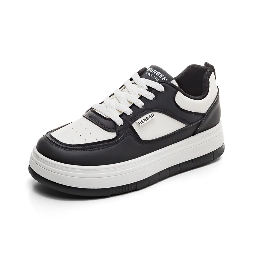 RENBEN Низкий топ Белые кроссовки Женские