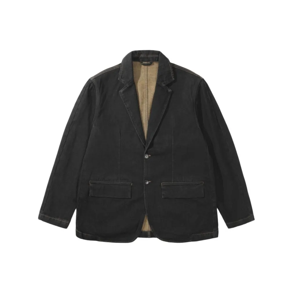 Xiyue Синий Черный Мужской Деловой Костюм