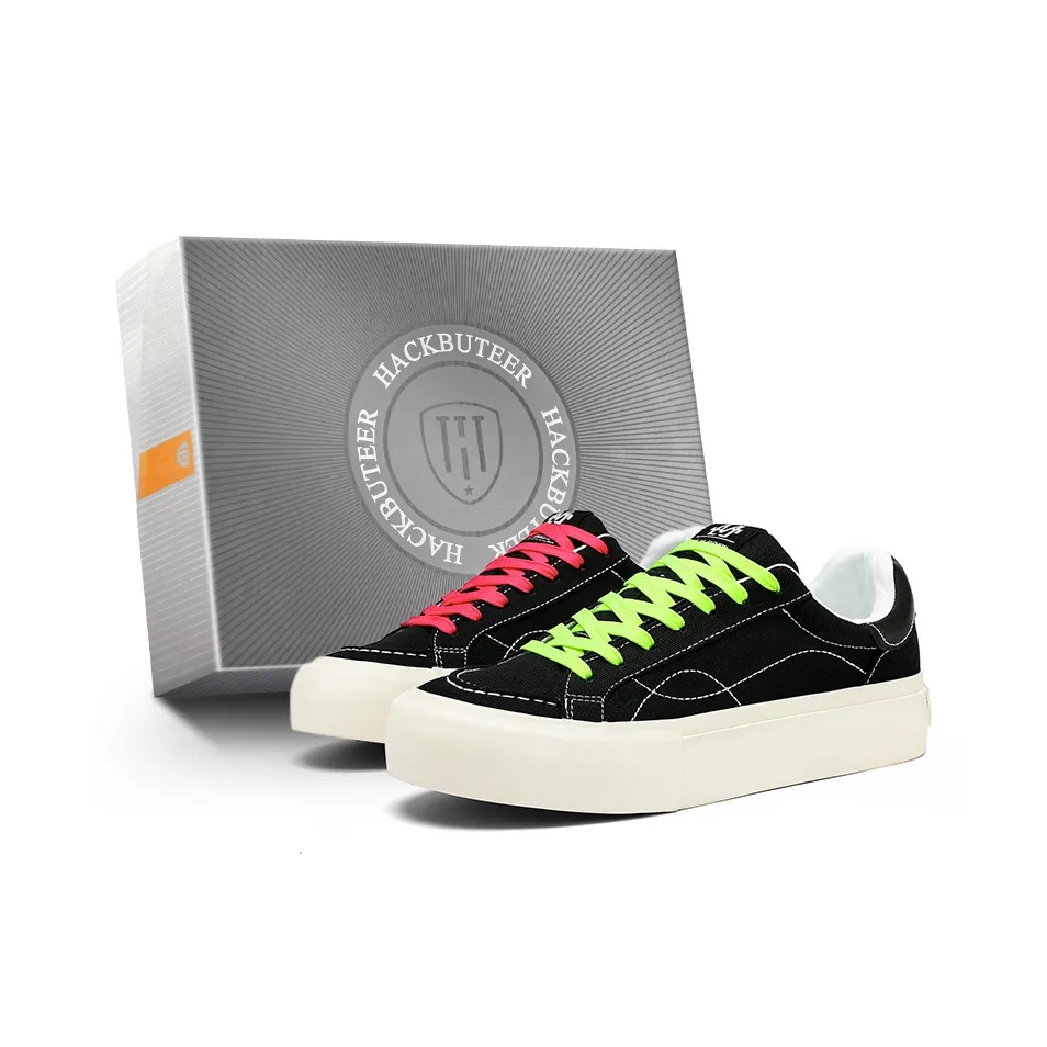 HACKBUTEER Низкие кроссовки для скейтбординга с топом Men's Box Включено
