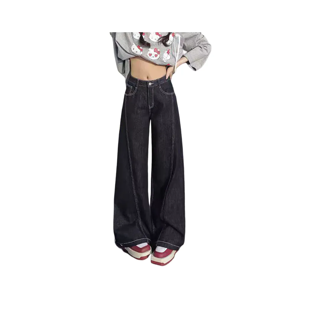 SNEIKLAU Черный Унисекс Джинсы