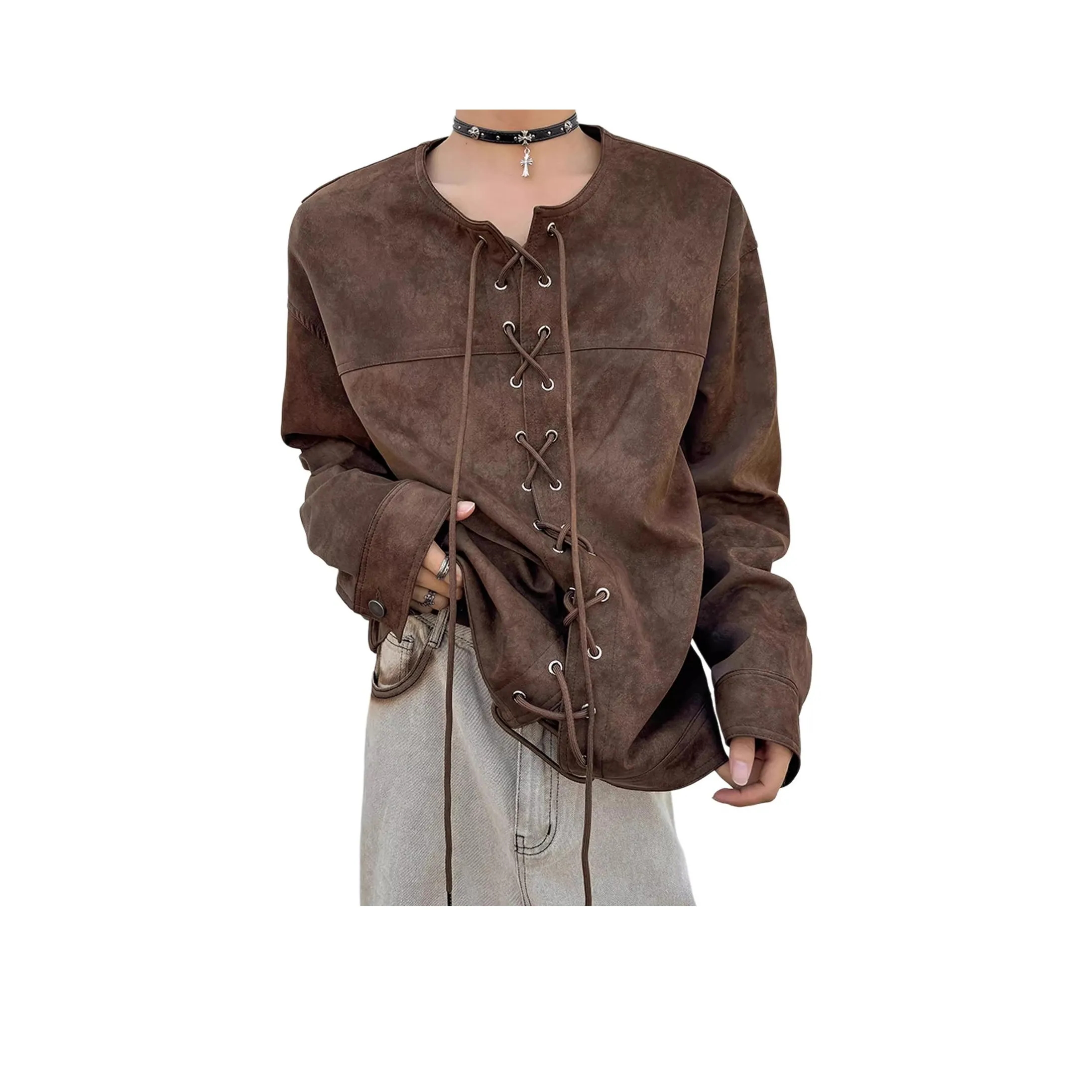 PISYPOX Коричневый Унисекс Куртки