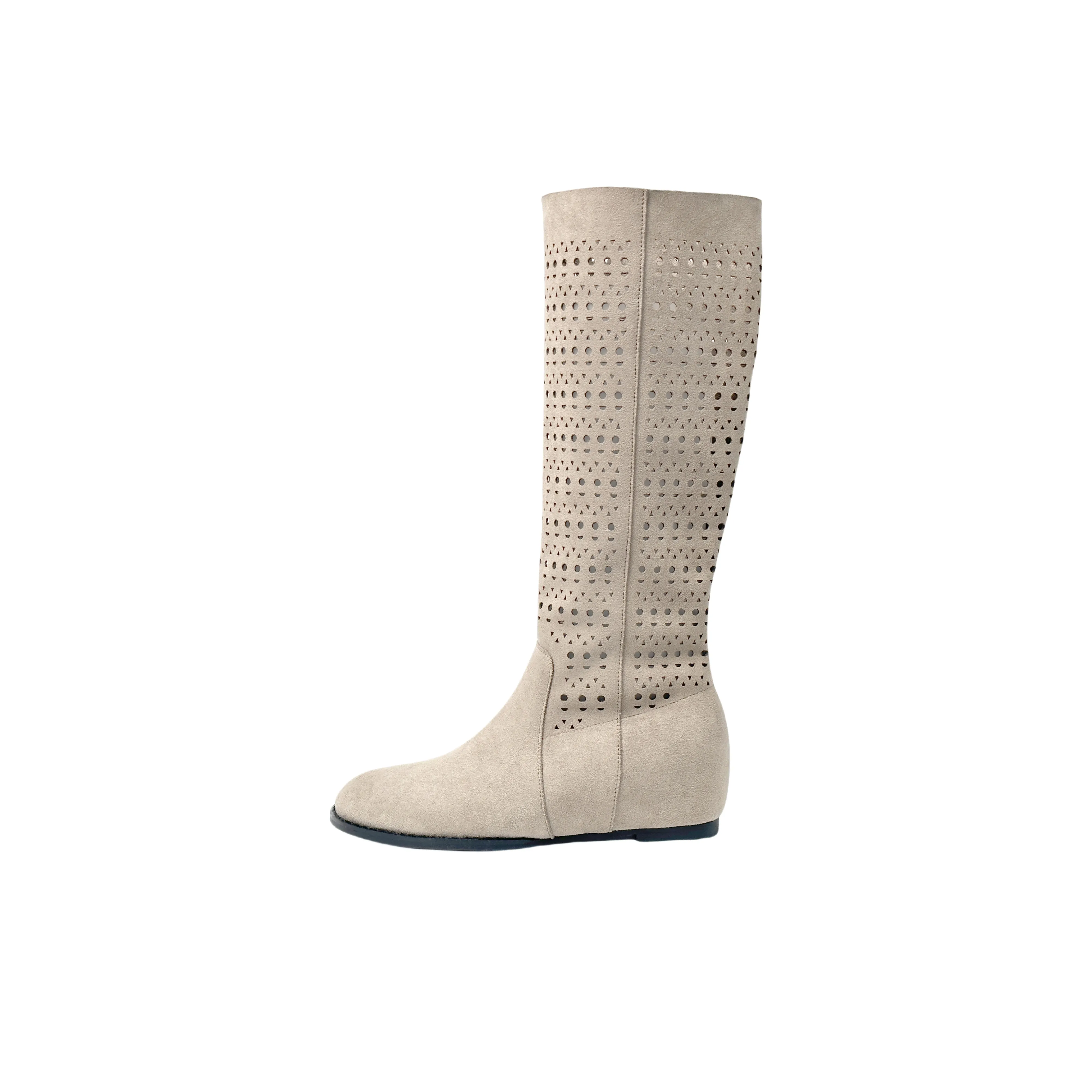 YAFEI XUANYU Колено Высокие сапоги 5CM Женские