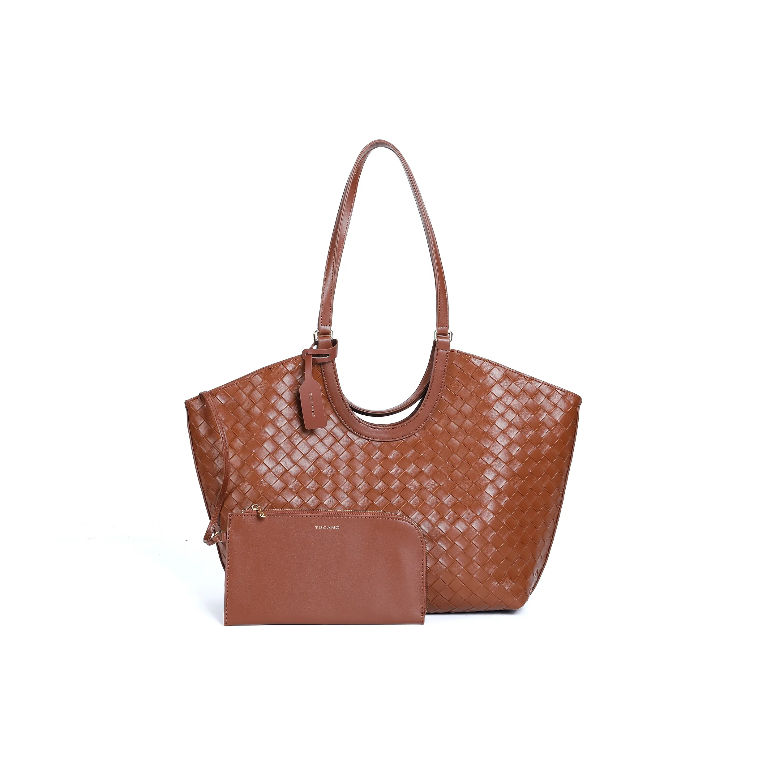 TUCANO Сумка Tote из коровьей кожи сумка через плечо стандартная женская черная