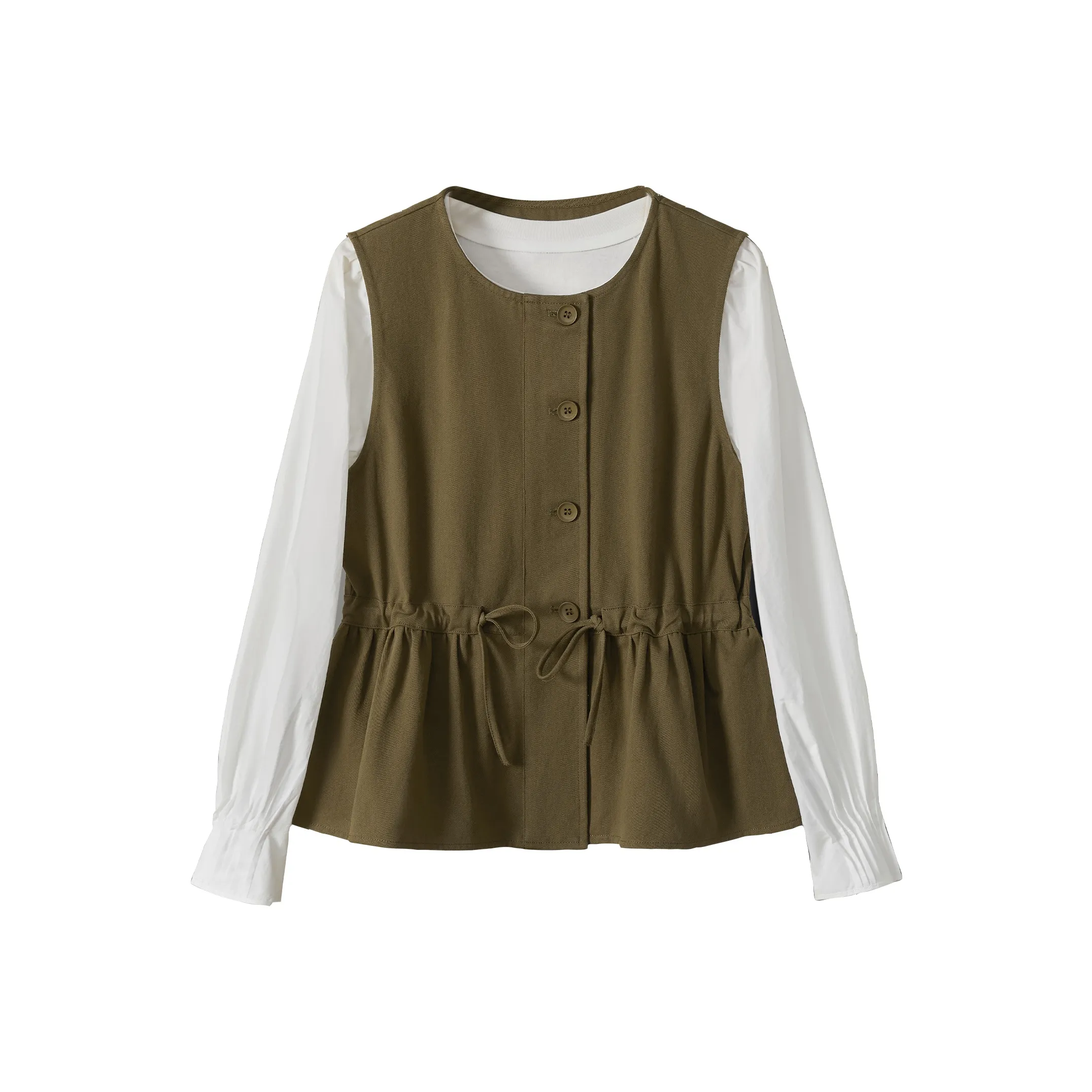 TOUCH Армейский зеленый Женский жилет