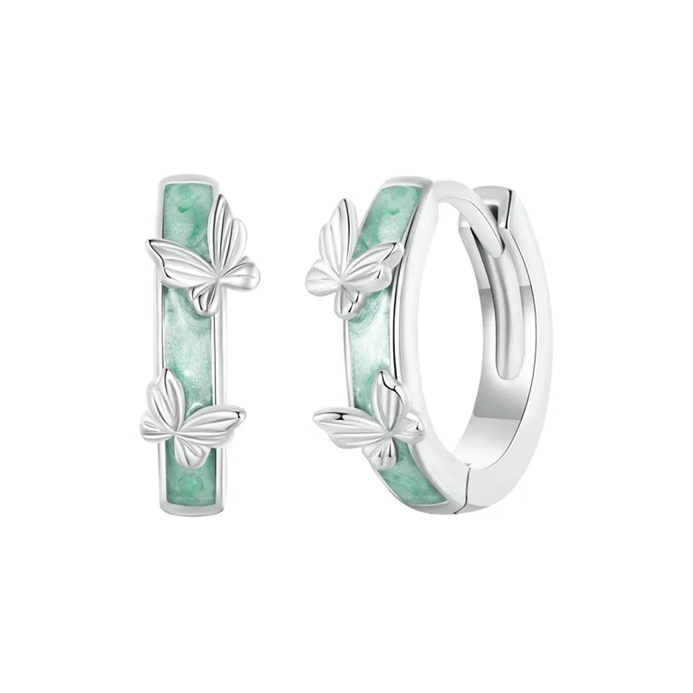 JianKai Циркон Серьги Женские