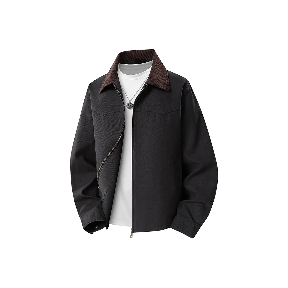 PGNC Весна-осень Handsome Повседневный Blazer Топ Свободный крой Пилот Пальто Модный бренд Унисекс