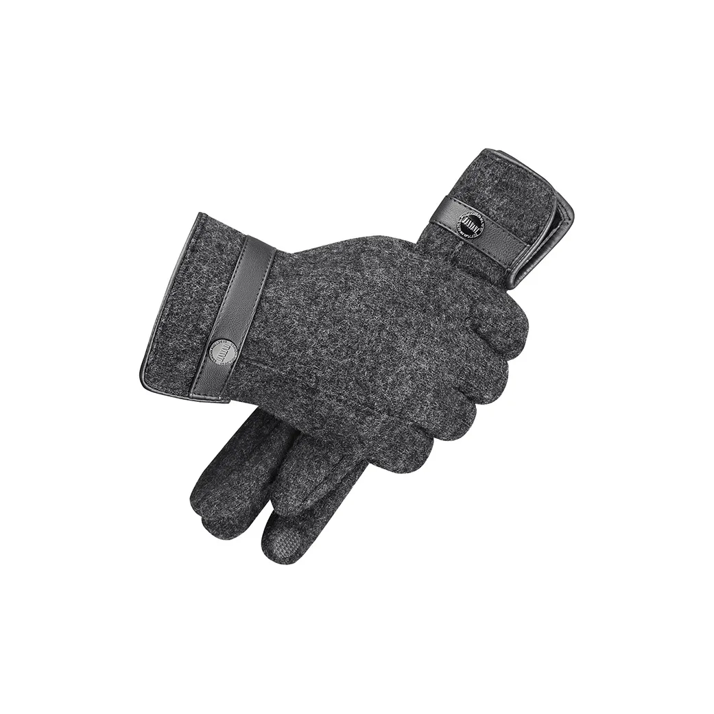 SEPTWOLVES Шерстяные вязаные перчатки Мужские