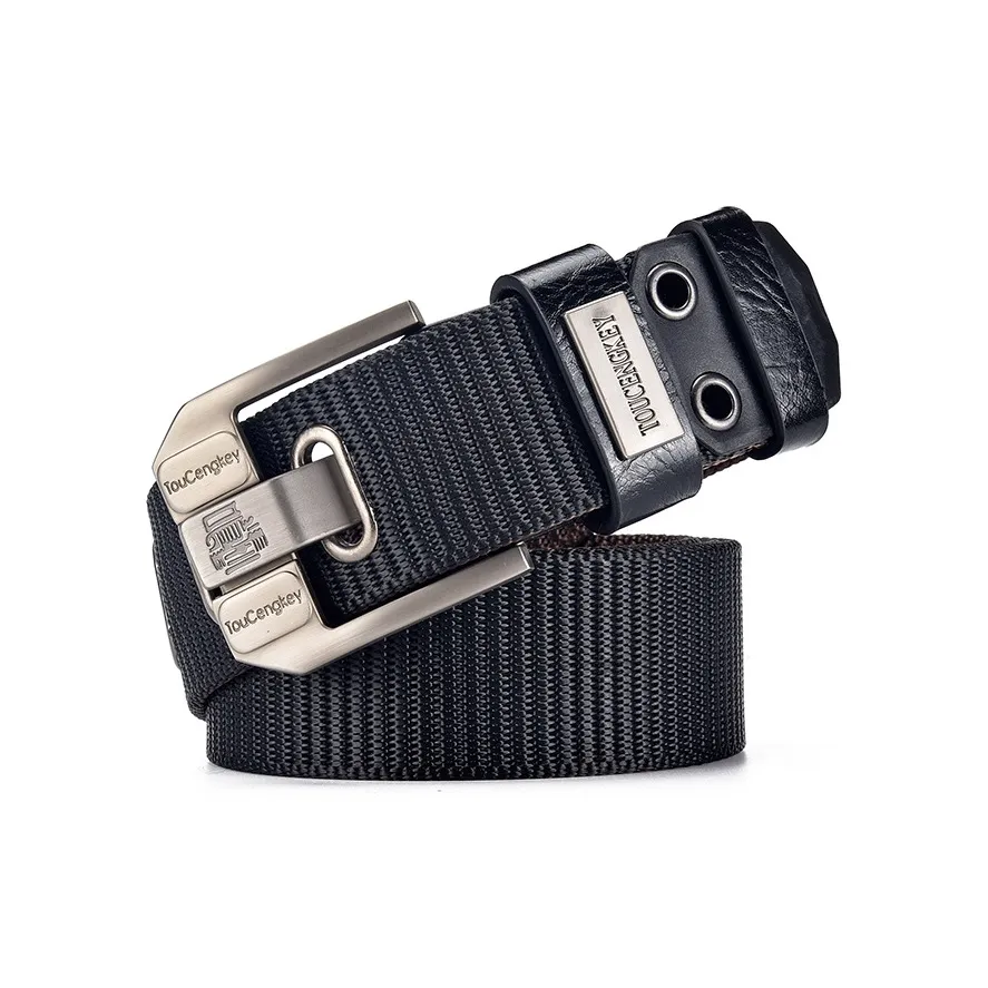 JKEM Nylon Zinc Alloy Belt Unisex 3,5cm JKEM Нейлон Цинковый сплав Ремень Унисекс 3,5см