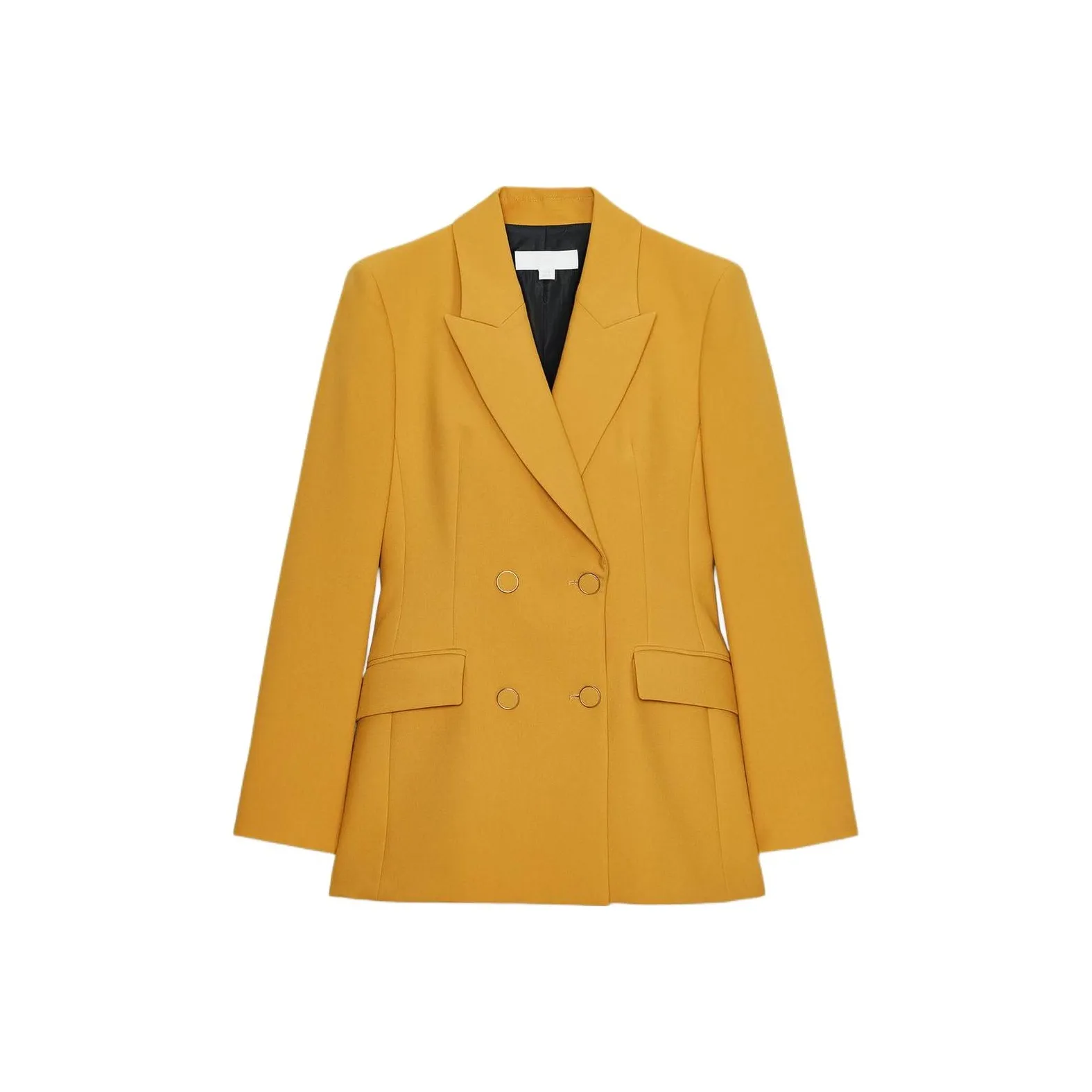 ZARA Горчичный женский деловой костюм