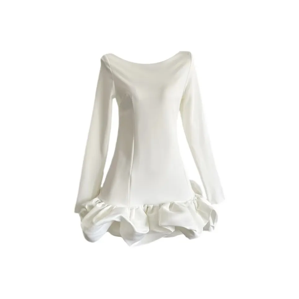 DANCANG AUTUMN Тонкий Балет Стиль Позиционирование Тюльпан Платье Женское