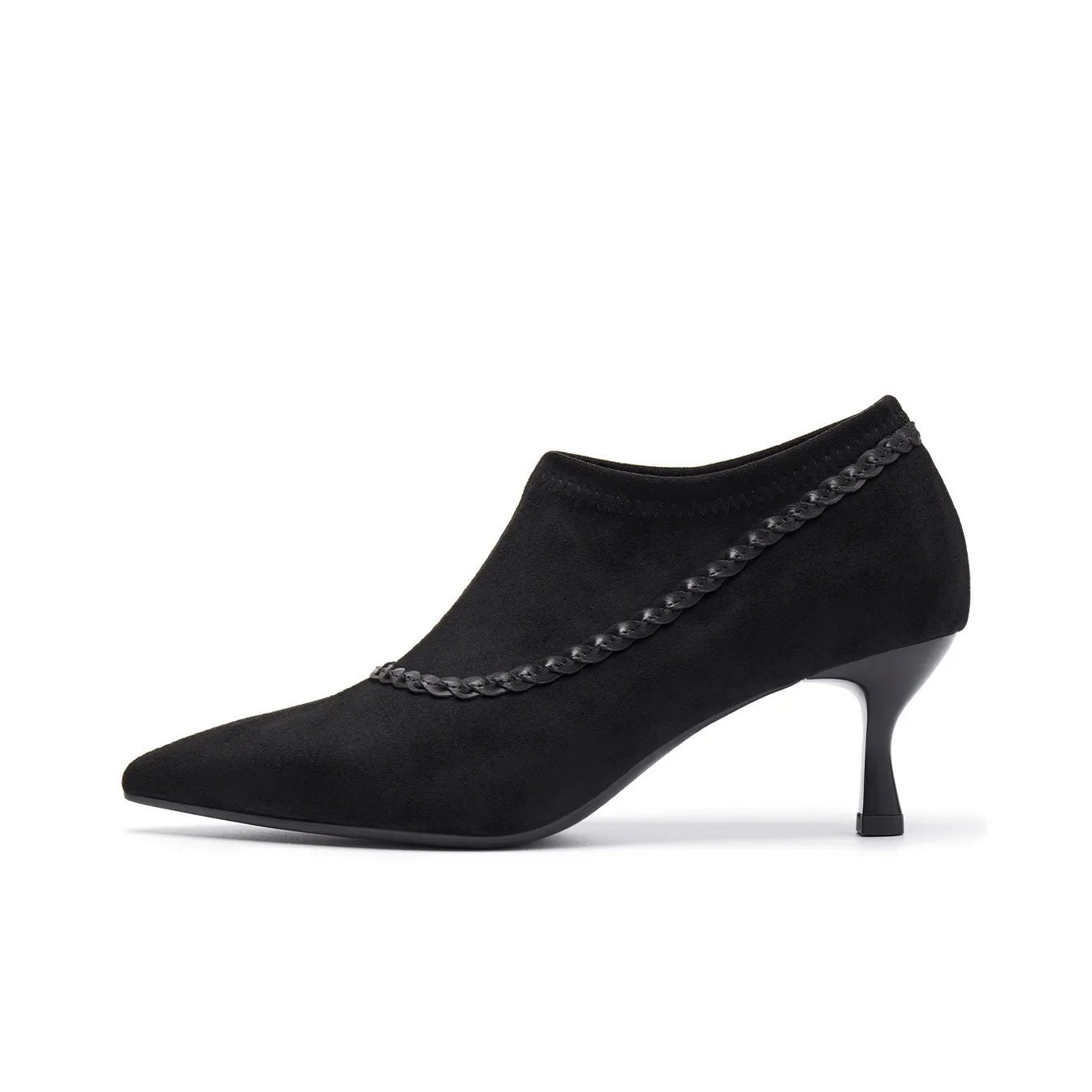 ELLE Элегантность Высокий каблук Ботильоны Женские ботильоны 2025 Женские ботинки