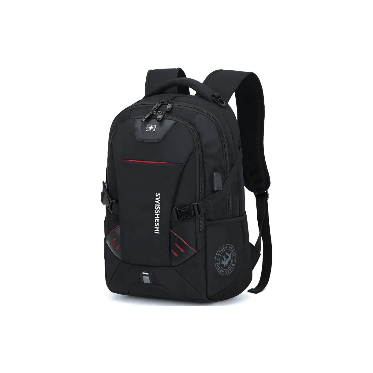 KONADCT Nylon Backpack Large Men's Black