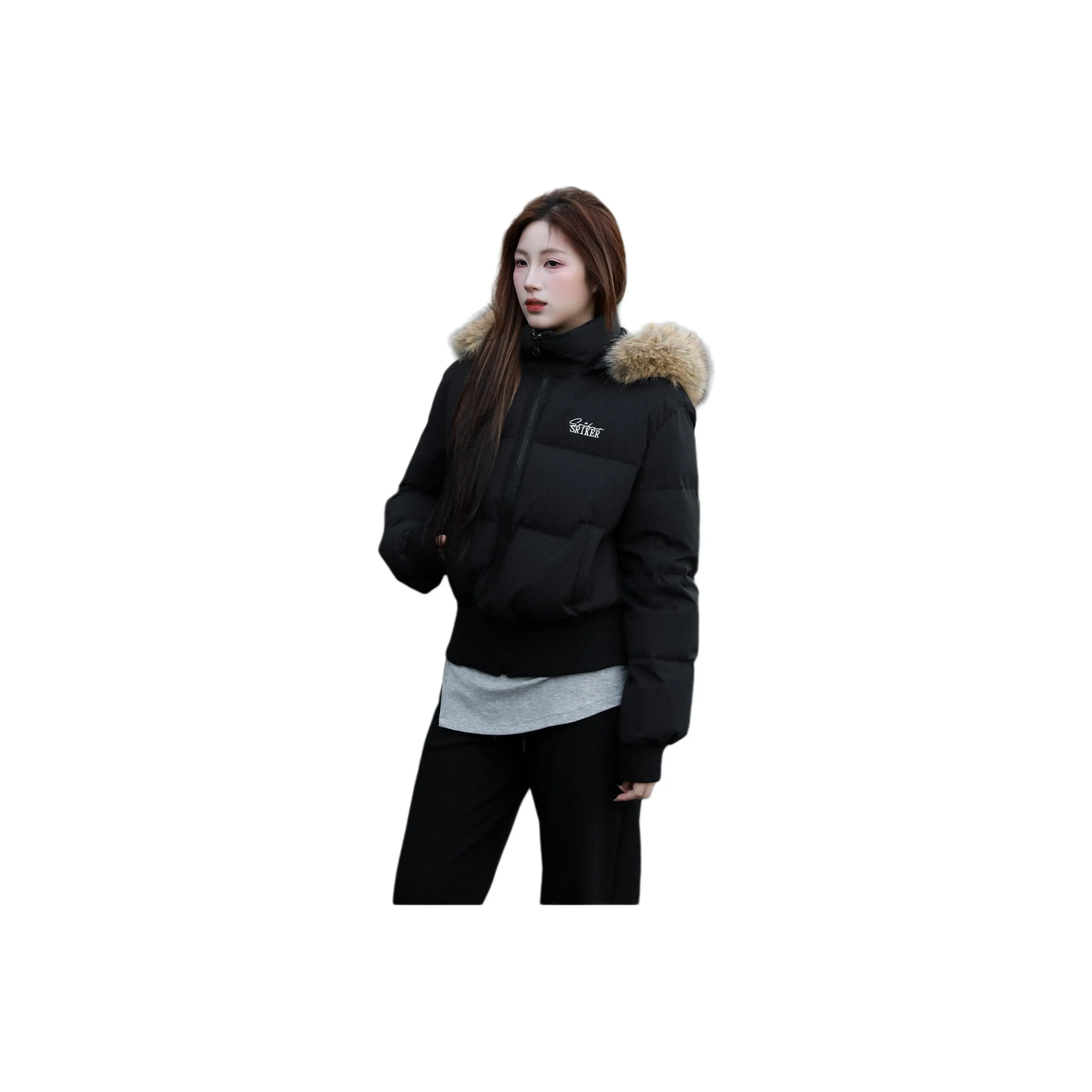 MINETTE Черный Женский Пуховик