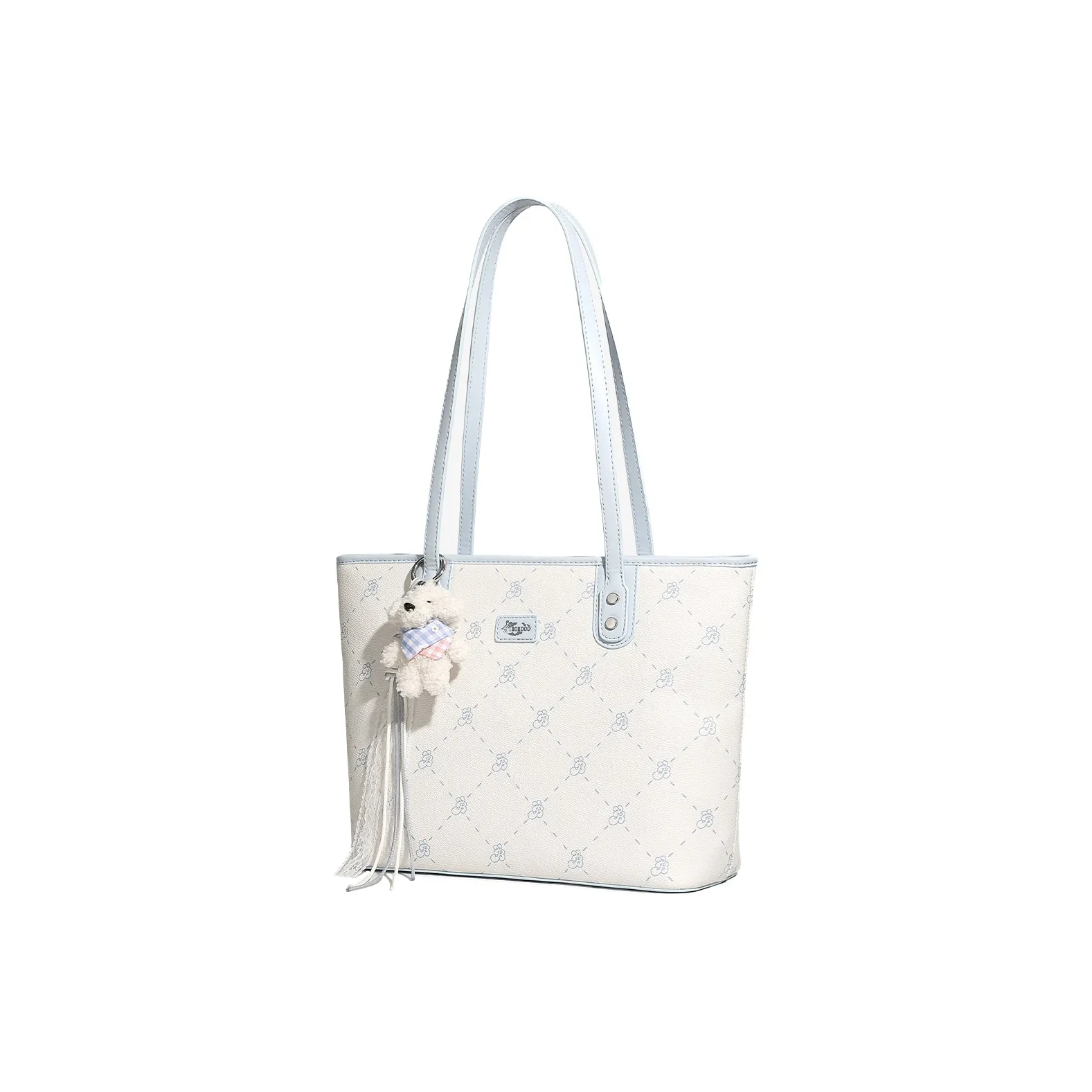 BOBDOG Сумка Tote из ПВХ большая женская многоцветная