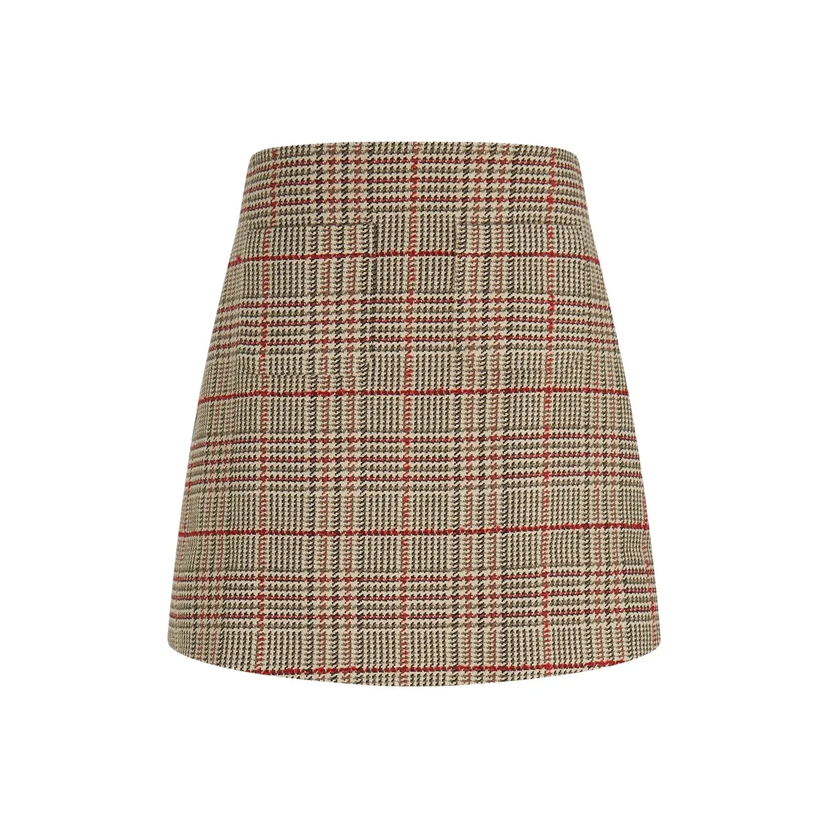 Tommy Hilfiger Многоцветная клетка 0OG Женские Повседневные короткие юбки