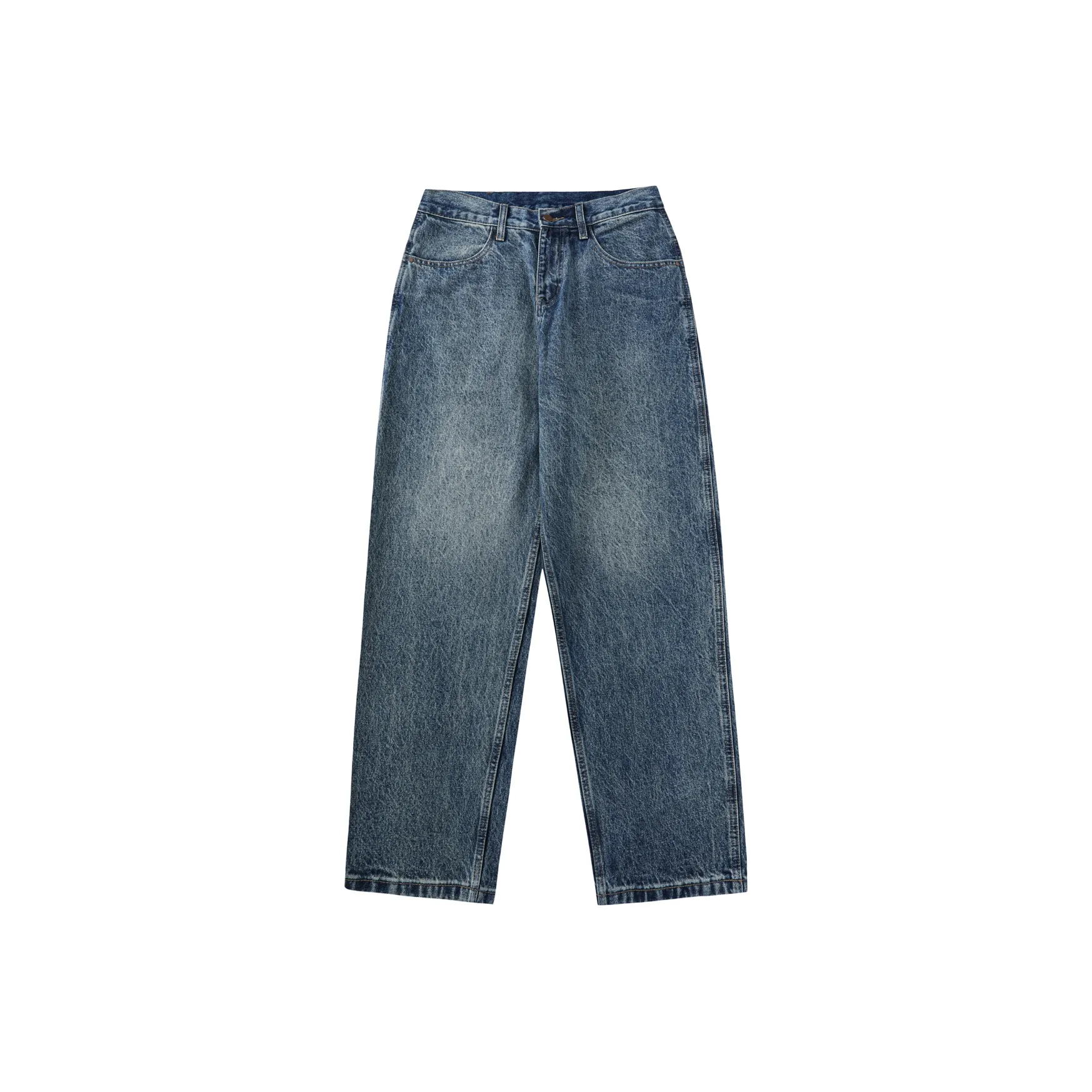 EYEUNDERSTAND Синий Унисекс Джинсы