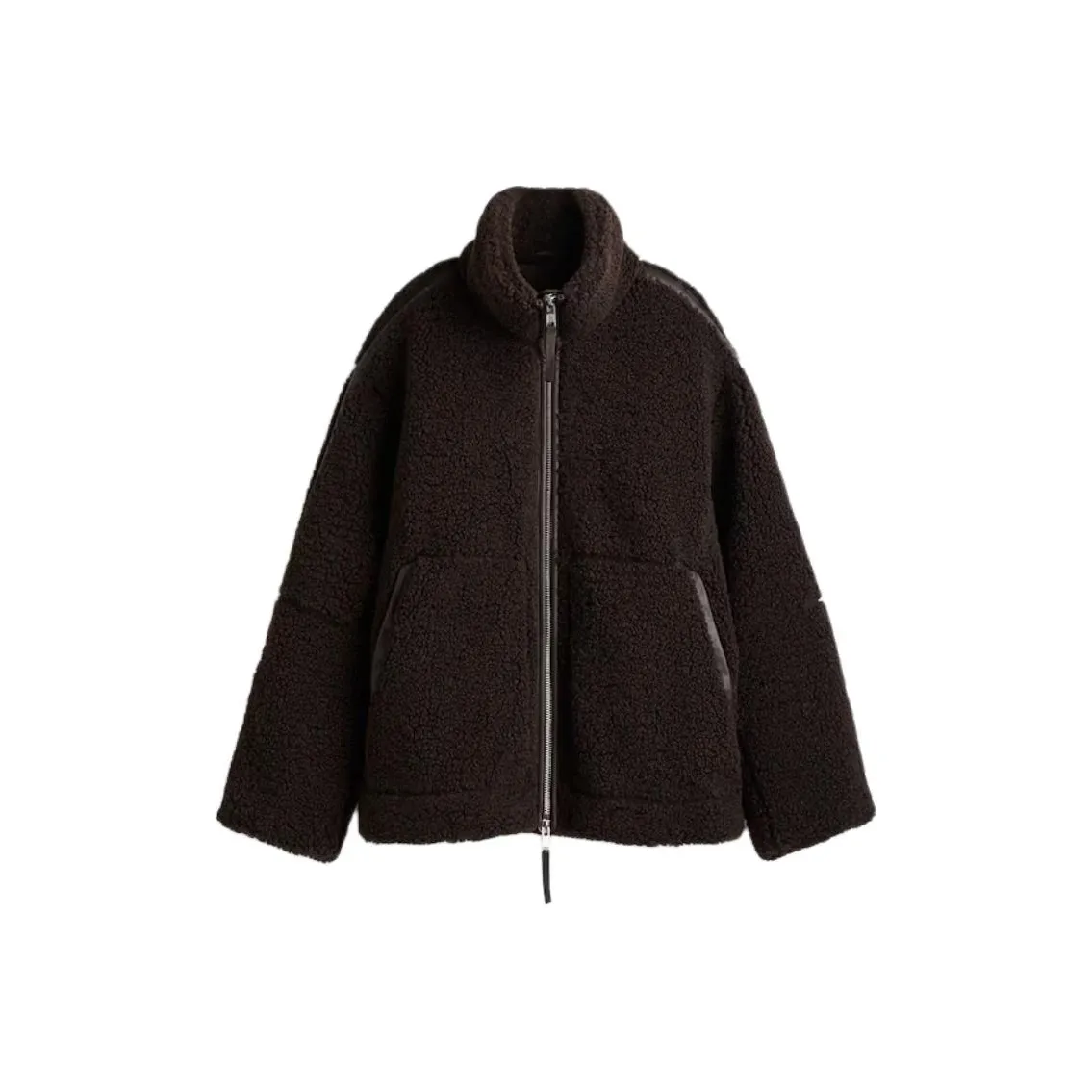 H M Темно-коричневые женские бархатные куртки