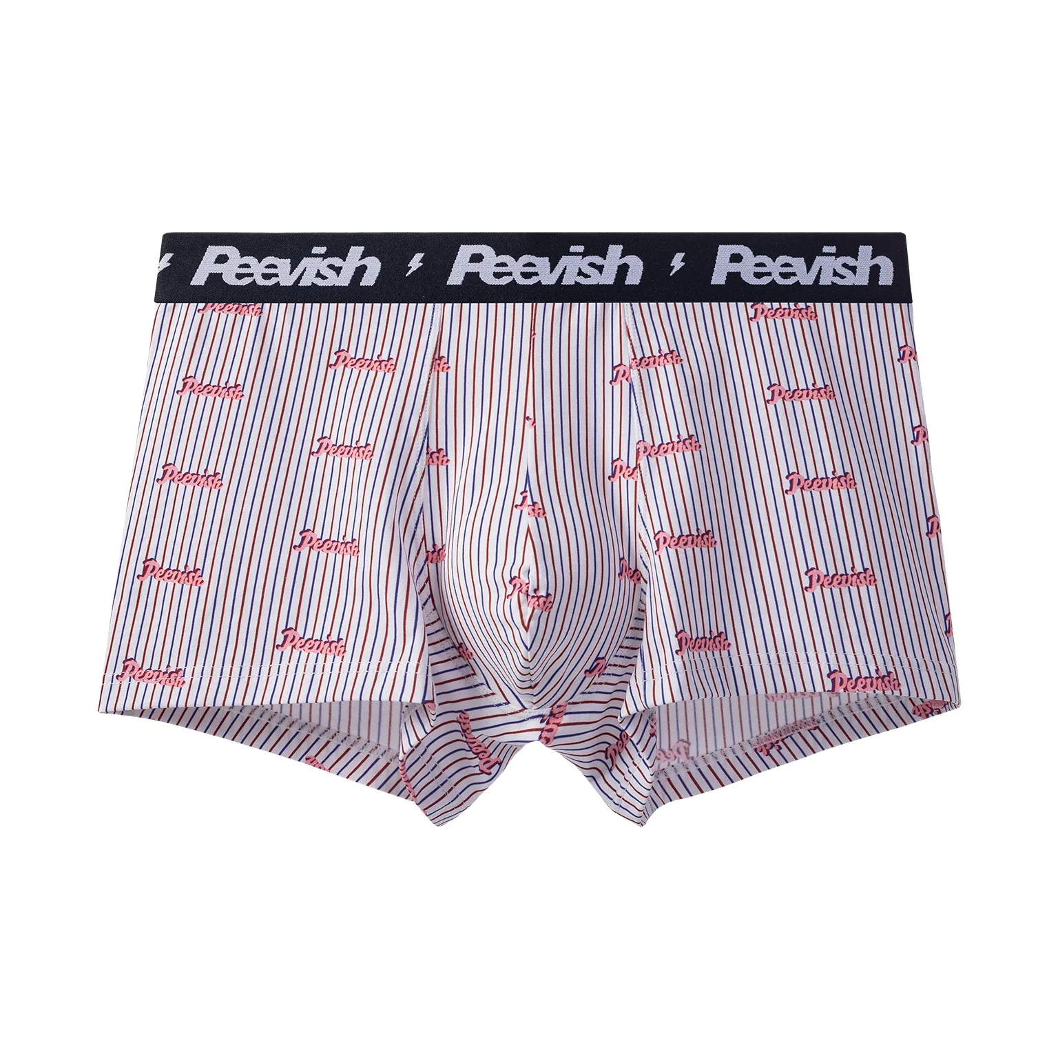 PEEVISH Мужские Белые Полосы Мужские Боксеры
