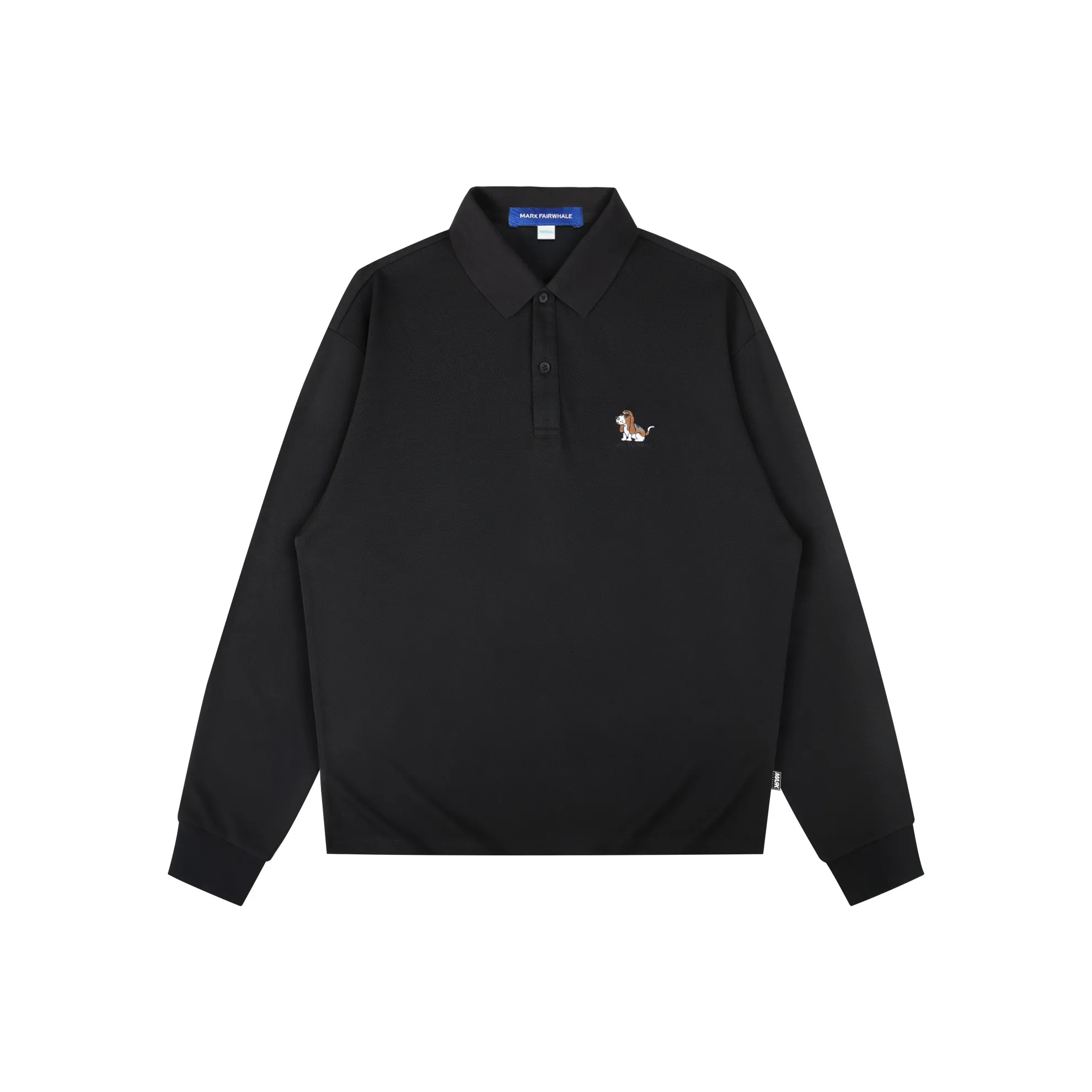 FAIRWHALE Черный 001 Мужская Поло