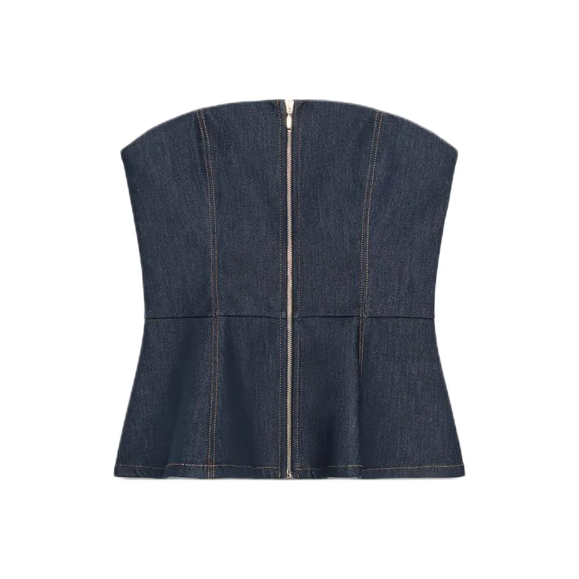 ZARA Индиго Женские Топы без бретелек