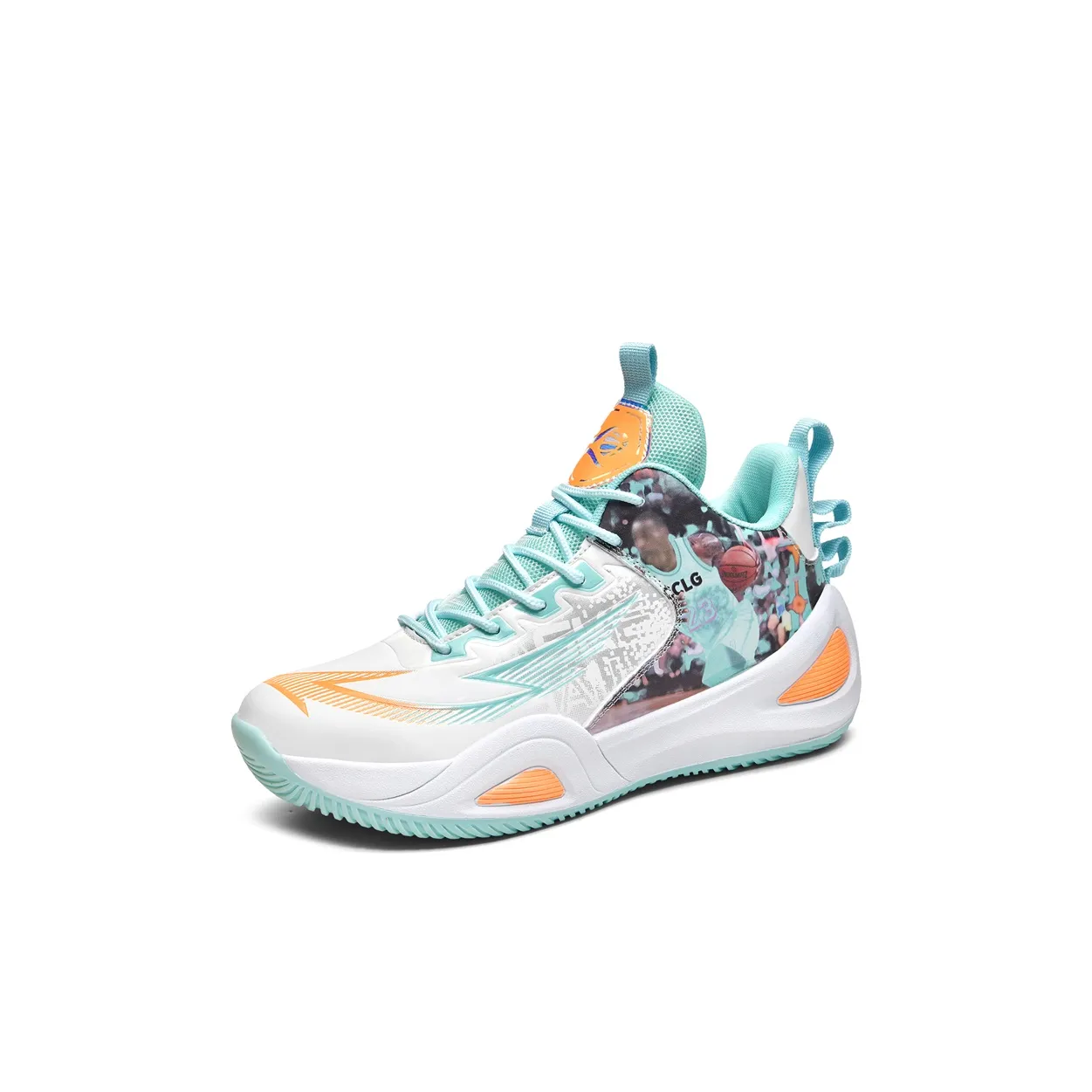 Genius Pooh Износостойкий Легкий Амортизирующий Противоскользящий Детские Баскетбольные Кроссовки Унисекс