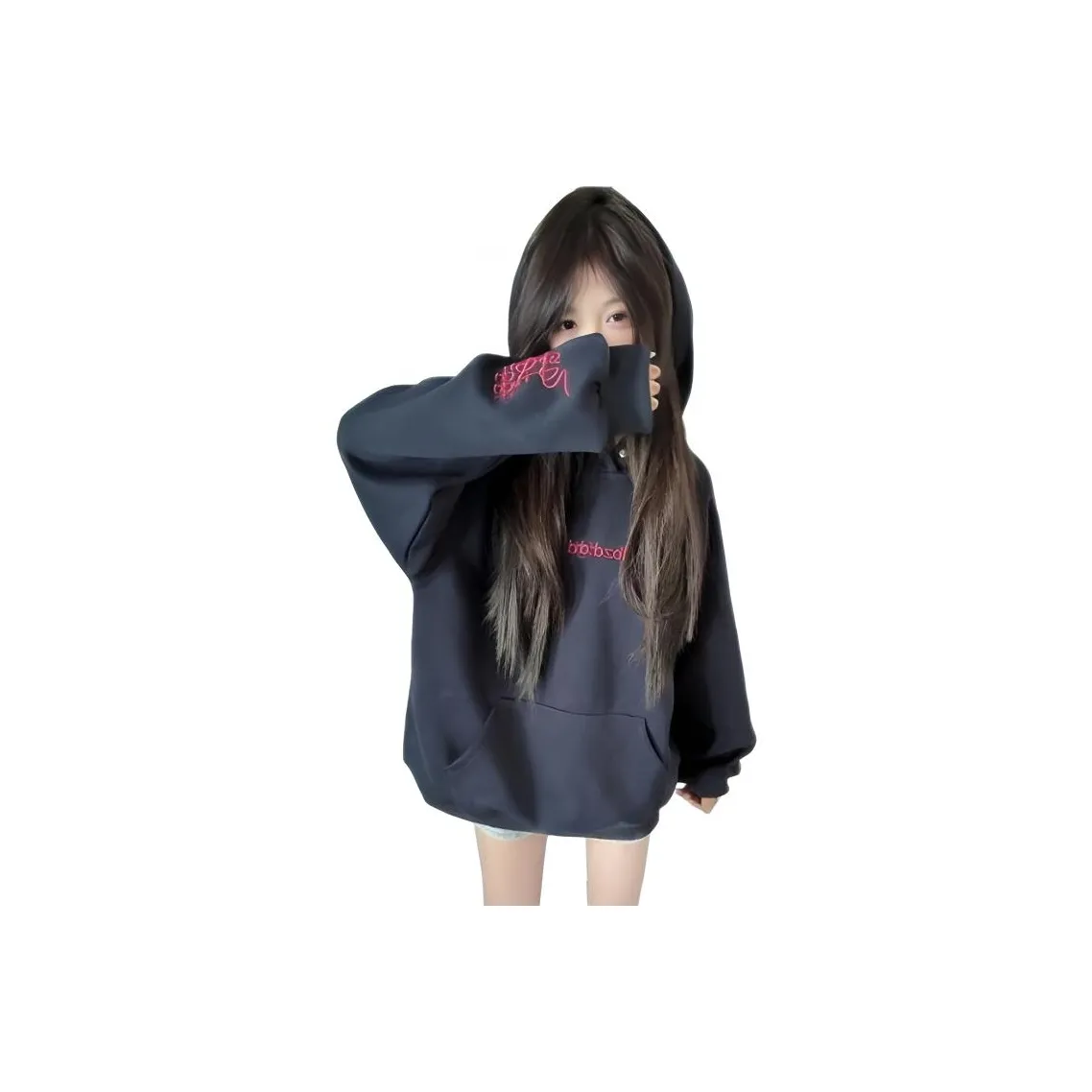 COHX Темно-синие женские свитшоты