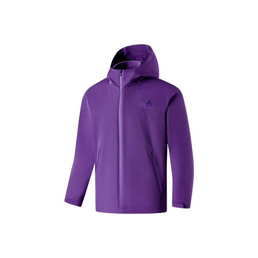 PEAK Винный фиолетовый унисекс ветровки