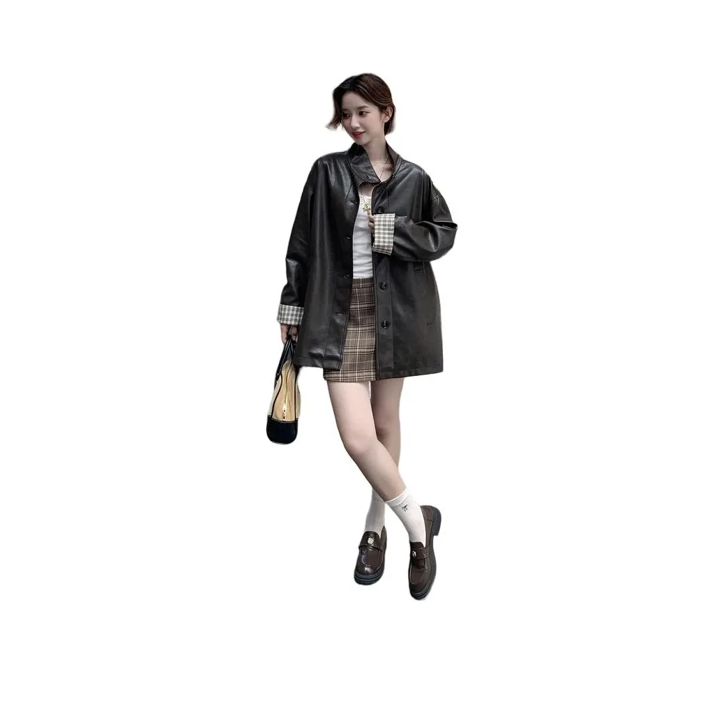 MEXICAN Кофе Женские Кожаные куртки