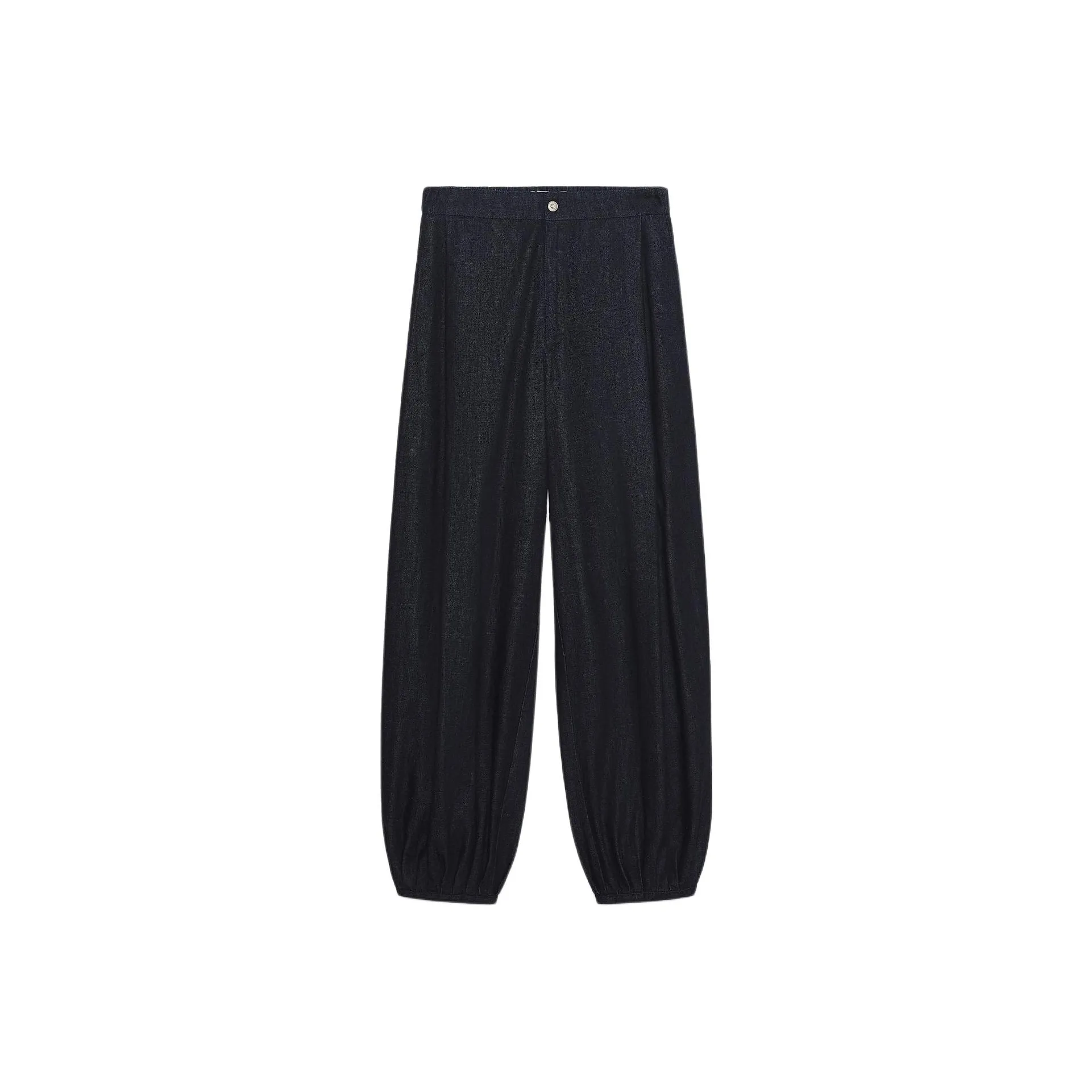 ZARA Trf Темный индиго Циановый Женские Джинсы